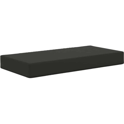  Jastučić za sjedenje na otvorenom Crna 80 x 40 x 8 cm - Crna 80 x 40 cm Slike