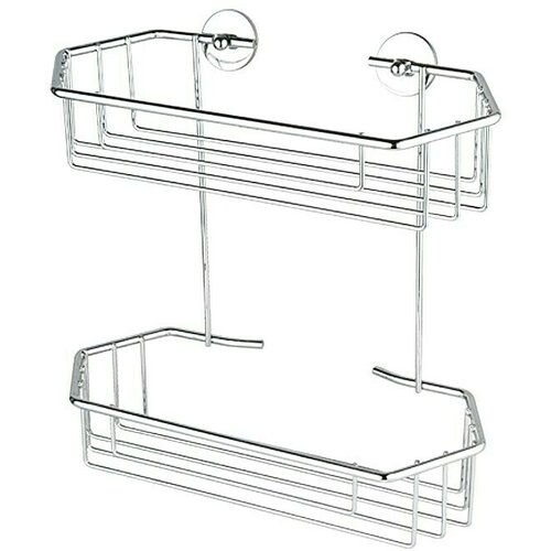 Tesa kupaonska tu&amp;scaron; polica BT240P (270 x 125 x 278 mm, 2-katno, &amp;scaron;esterokutno) Slike