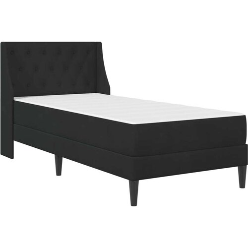  Okvir kreveta s madracem s uzglavljem Crna 90 x 190 cm Bar&amp;scaron;un Slike