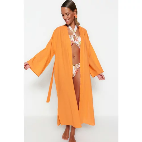 Trendyol Kimono & Caftan - Orange - Relaxed fit