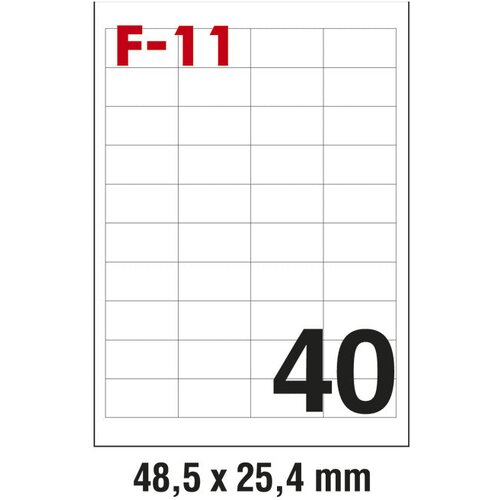  ETIKETE ILK 48,5X25,4MM PK100L FORNAX F-11 Cijene