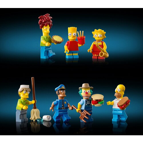 Lego icons - the simpsons&amp;trade;: krusty burger (10352) Slike