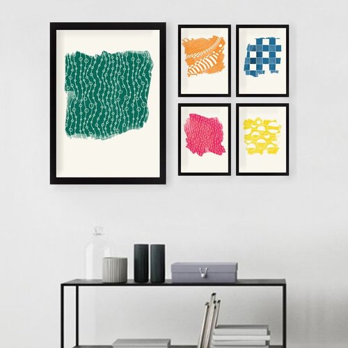 WALLXPERT SET_030 Višenamensko Dekorativno Okvirno Slikarstvo (5 Delova) Cene