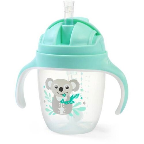 BabyOno neprolijevajuća čaša sa slamkom, mint Cijene