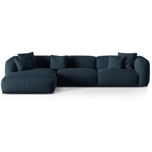 Micadoni Temno modra kotna sedežna garnitura (levi kot) Martina &amp;ndash; Home Slike