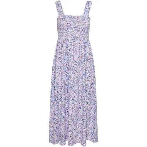 Pieces Ljetna haljina 'KICIANA' svijetloplava / tamno plava / prljavo roza / bijela