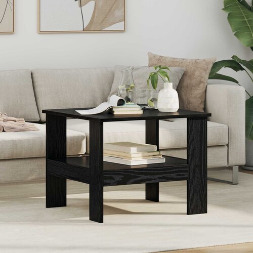  Kava Stol Crni hrast 57 x 55 x 45 cm Konstruirano drvo Cene
