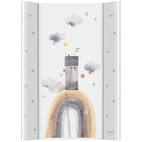 Ceba Baby Podloga za prematanje tvrda 50x70 cm, Basic Rainbow Home Slike