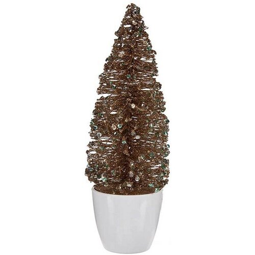  Vianočn&yacute; stromček Krist+ Meta Champagne Plastika 9 x 28 x 9 cm Majhen Cene