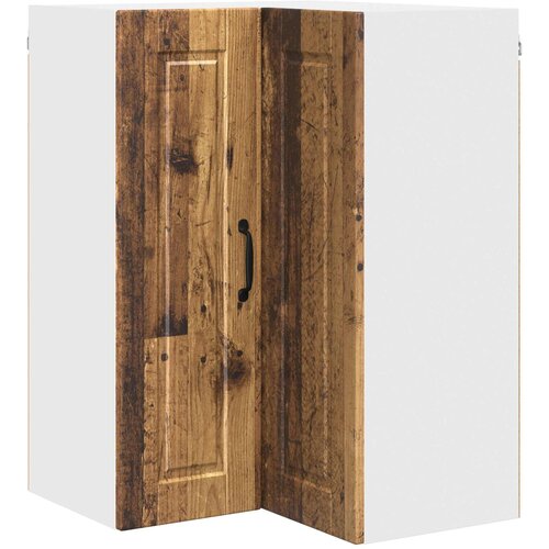  Zidni kutni ormar Staro drvo 57 x 57 x 80 cm Konstruirano drvo Slike