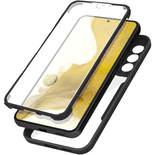 AVIZAR Ovitek Samsung Galaxy S22, zadnji del iz pleksiglasa z crno obrobo, (20617038) Cene