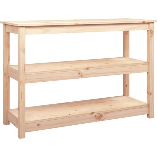  Konzolni stol 110 x 40 x 74 cm od masivne borovine Slike