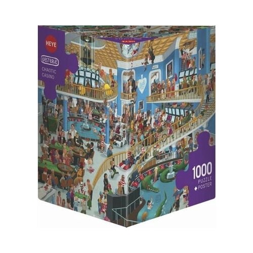 Puzzle Triangle Uli Oesterle Cartoon Chaotic Casino 29934,1000 delova Cene