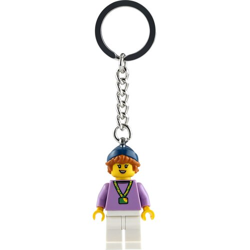 Lego LEGO&reg; Minifigures - Privezak za ključeve sa devojkom koja nosi traku sa suncokretima (854330) Cene