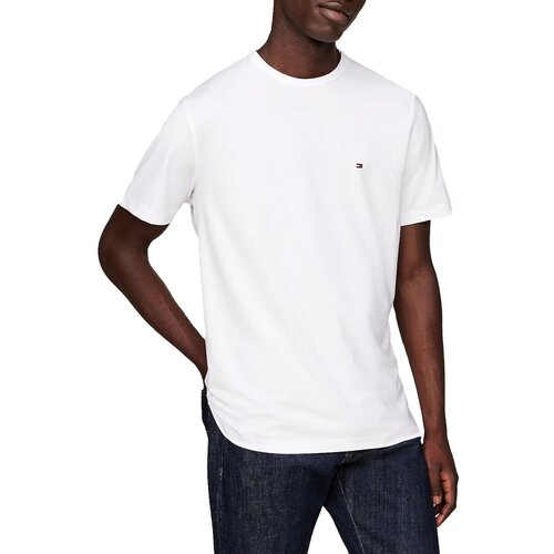 Tommy Hilfiger Majice s kratkimi rokavi MW0MW37313 Bela Cene