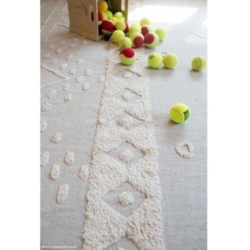 Lorena Canals Bijeli periv/ručno rađen pamučan tepih 170x240 cm Tribu Natural &amp;ndash; Slike