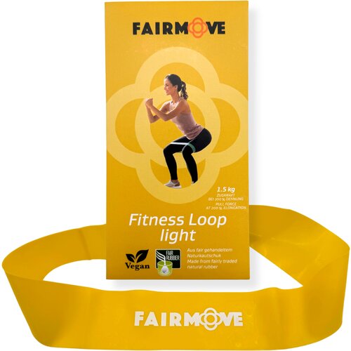 FAIRMOVE Fitness Loop Light - yellow - 1 kos Cene