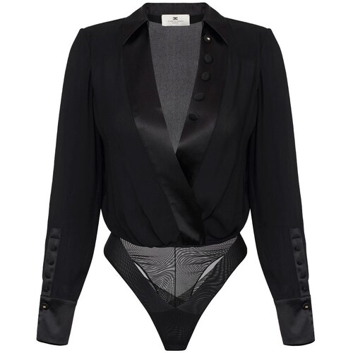 Elisabetta Franchi Spodnje majice cb00356e2-110 Črna Slike