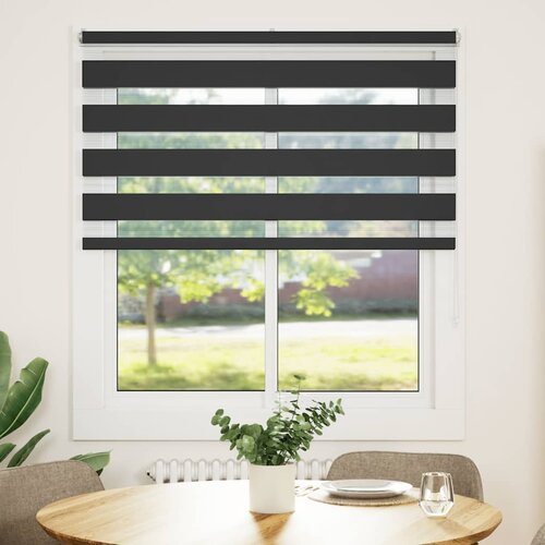  Zavjesa zebra crna 130x100 cm &amp;scaron;irina tkanine 125,9 cm poliester Slike