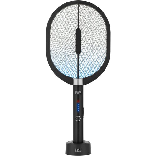  3V1 AK. Električni reket UV LED razarači insekti crni Cijene