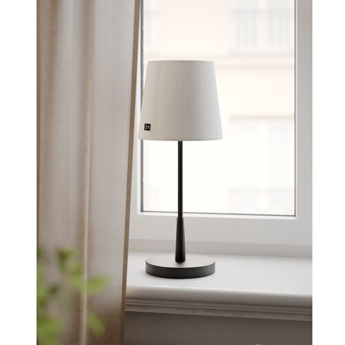  ByRydens 4002730-4002 - Stona lampa LUMI 1xE27/8W/230V bela/crna 48,5 cm Slike
