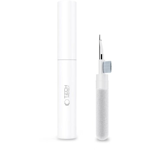 TECH-PROTECT ČISTILNI DODATKI 3-V-1 ZA SLU&amp;Scaron;ALKE CS02 BELI, ENOSTAVNO ZA ČI&amp;Scaron;ČENJE, (5000334485) Slike