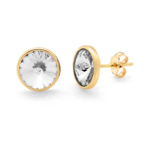 Victoria Cruz basic gold mindju&amp;scaron;e sa swarovski kristalom ( a2520-07dt ) Slike