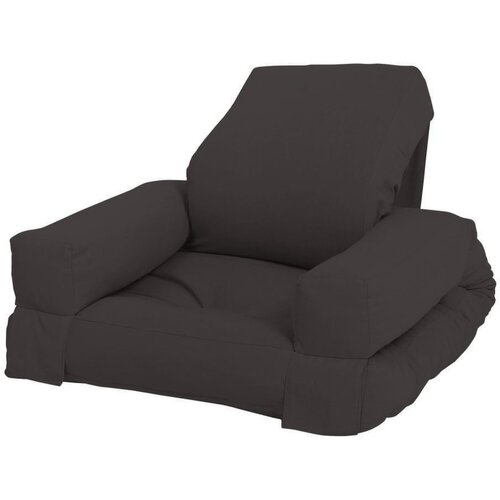 Karup Design Otroški zložljiv fotelj Mini Hippo dark Grey Cene