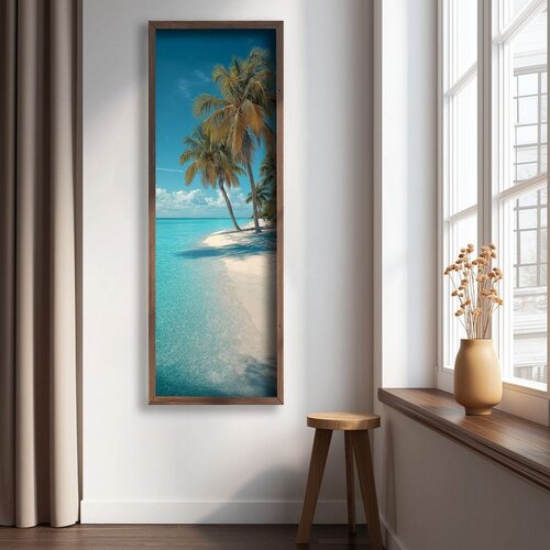 WALLXPERT LAC086-120 Multicolor Decorative Framed MDF Painting Cene