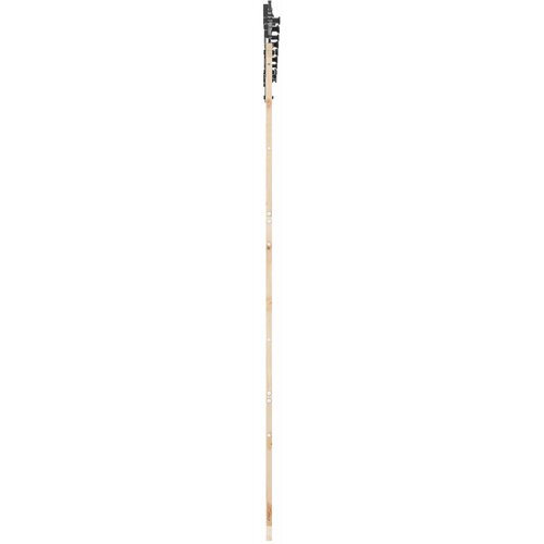  Klizna vrata 90 x 208 cm Masivna borovina Prirodna Slike