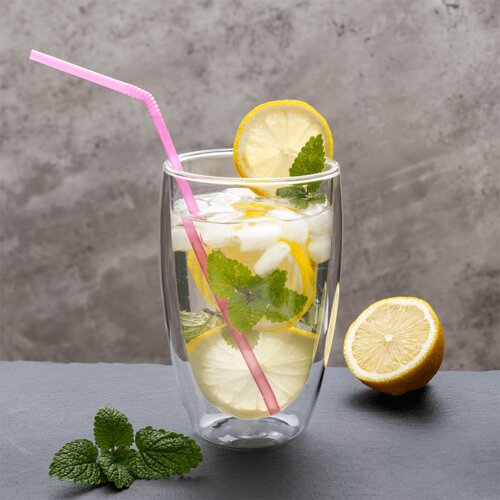 Kondela Komplet 2 termo skodelic, 450 ml, prozorna, HOTCOOL TIP 2 Slike