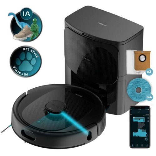 Cecotec Robot sesalnik Conga 9990 AI Spin Revolution Ultra Power 1000W, (5000525323) Slike