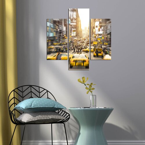 Wallity Set slika 3MDF-096, 3 Dela Cene