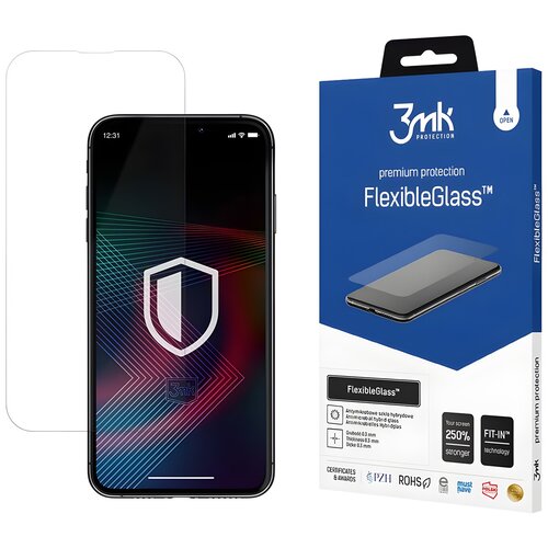 3mk Za&amp;scaron;čitno hibridno steklo FlexibleGlass za Apple iPhone 14 Plus/iPhone 14 Pro Max - Prozorna Slike
