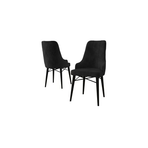 Hanah home set stolica Neta, 46x95x42 cm, 4 dijela, crna Cene