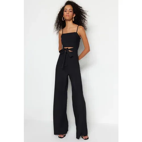 Trendyol Jumpsuit - Black - Slim fit