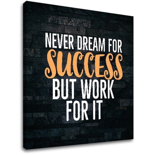 Motivaciona slika na platnu About success_006 (moderne slike) Cijene