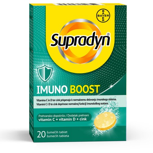 Bayer supradyn imuno boost 20 šumećih tableta Slike
