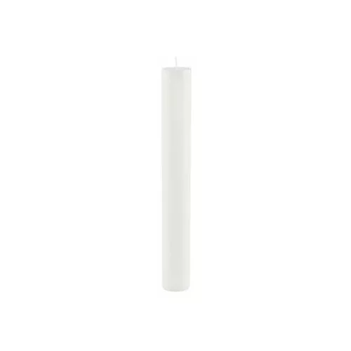 Ego Dekor bijela duga svijeća cilindar čistog, gorući vrijeme 30 h
