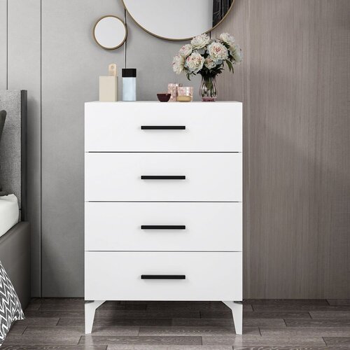 Hanah home komoda Kale-8857, 72x106x47 cm, bela Cene