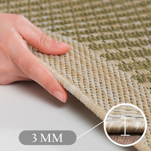 Novel PREPROGA ZA ZUNANJO UPORABO GIZA 200 cm tkano zelena Slike