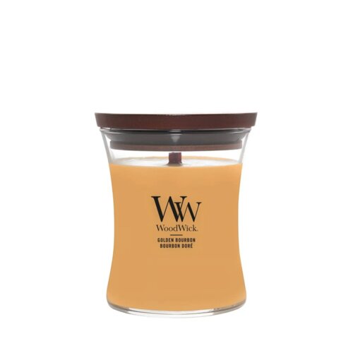 WoodWick Medium Hourglass Candle Golden Bourbon Universal Cene