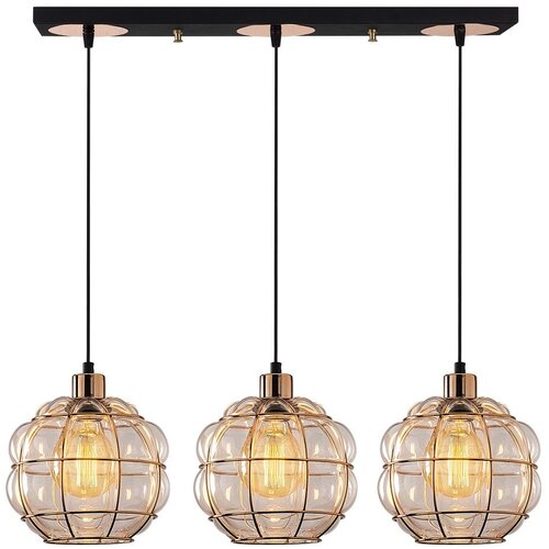 Opviq Safderun - 401-S1 Copper Chandelier Slike