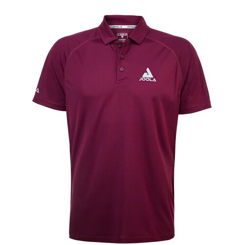 Joola Pánské tričko Shirt Airform Polo Bordeaux XXL Slike
