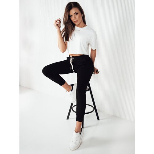 DStreet Women&amp;#039;s sweatpants ELLEN black Slike