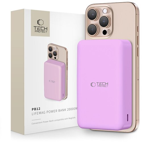 TECH-PROTECT PB12 LIFEMAG POWER BANK ZA MAGSAFE 20000MAH DURABLE, (5000008755) Cene