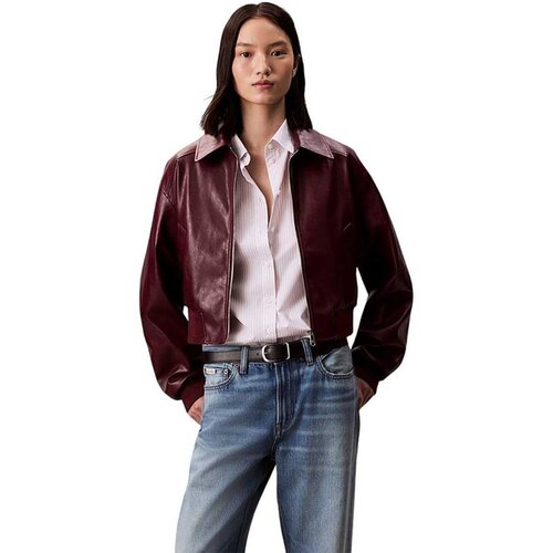 Calvin Klein bordo ženska jakna Cene