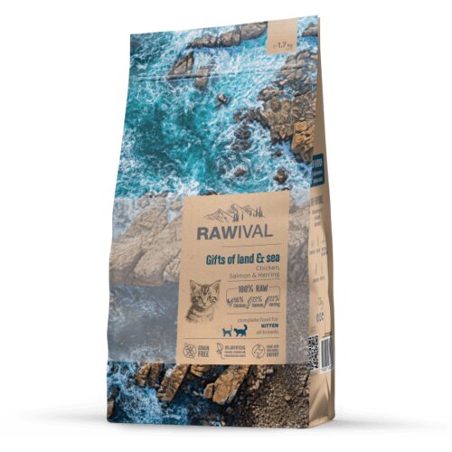 Craftia Rawival Gifts Of Land & Sea Kitten - 1.7 kg Cene