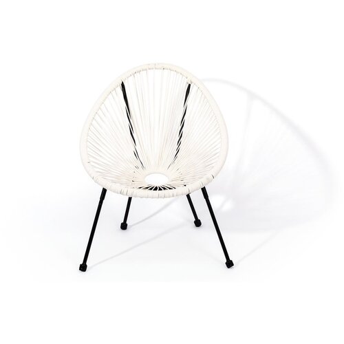 Bonami Essentials Dječja bijela stolica od umjetnog ratana Debut Avocado, 50,5 x 62 x 55,5 cm Cijene