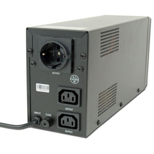 Gembird EG-UPS-031 LCD 650VA UPS, 2xIEC C13, 650VA, 390W, LCD, 1xSchuko, (5000262434) Slike